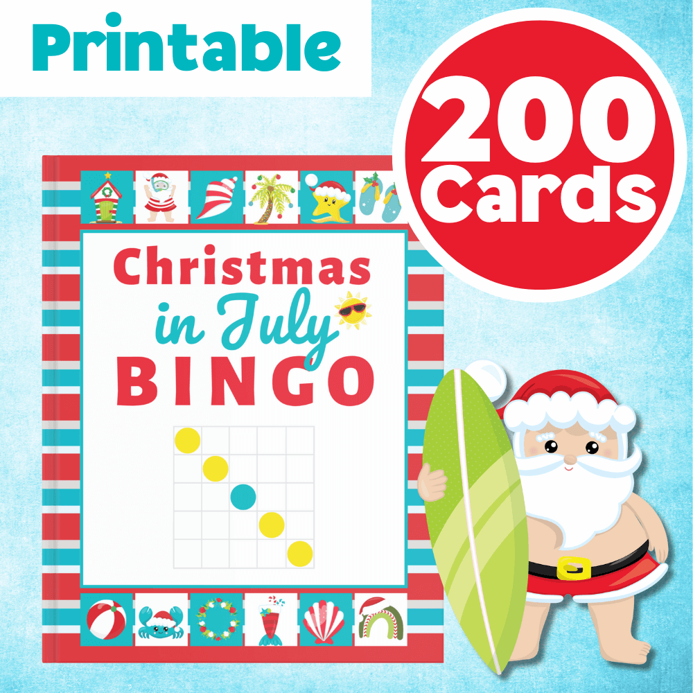 Christmas in July Bingo 😎