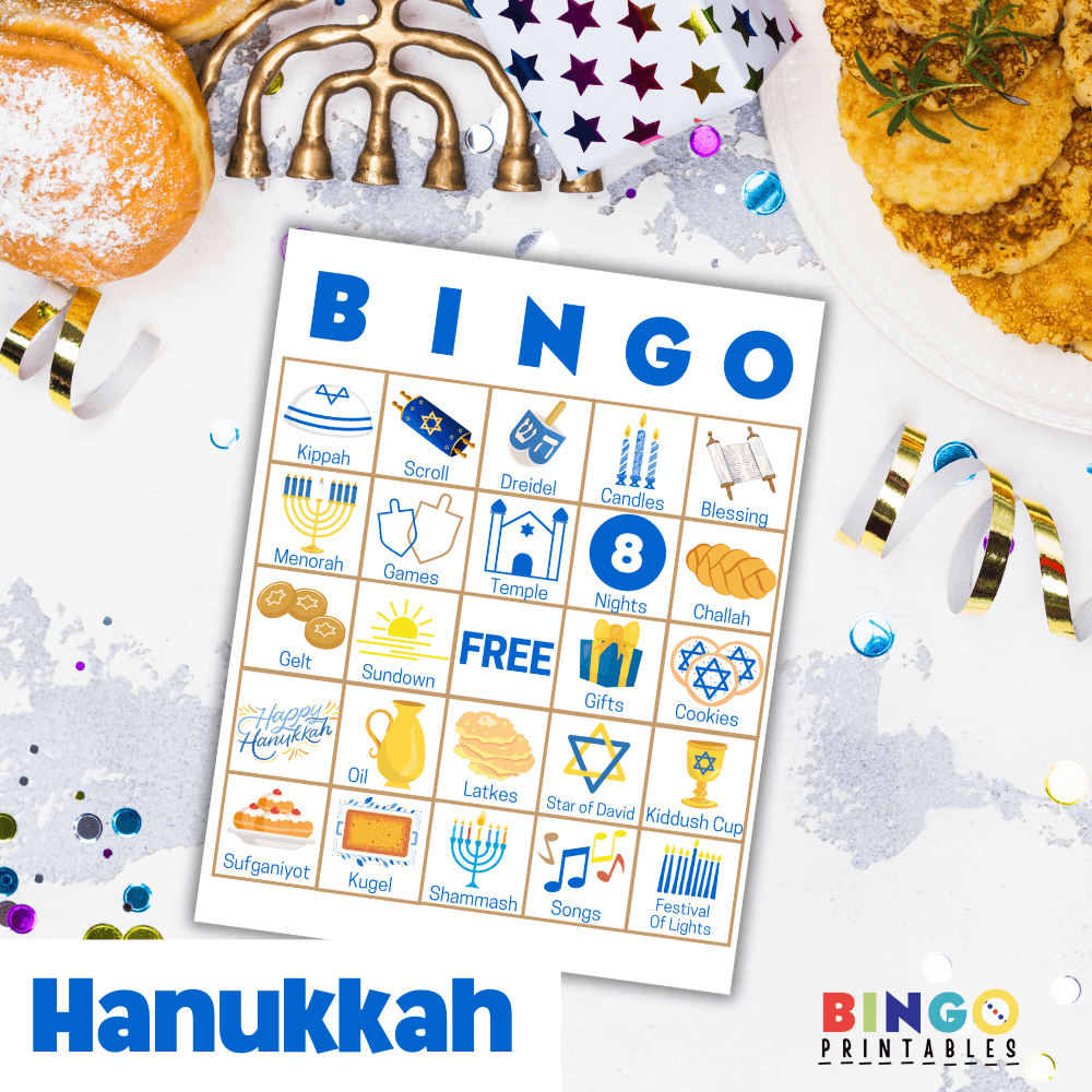 Hanukkah Bingo 🕎