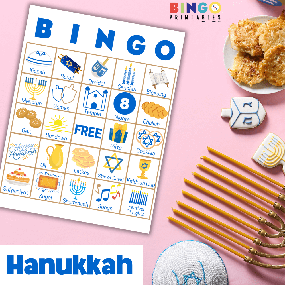 Hanukkah Bingo 🕎