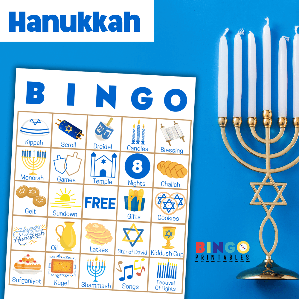 Hanukkah Bingo 🕎