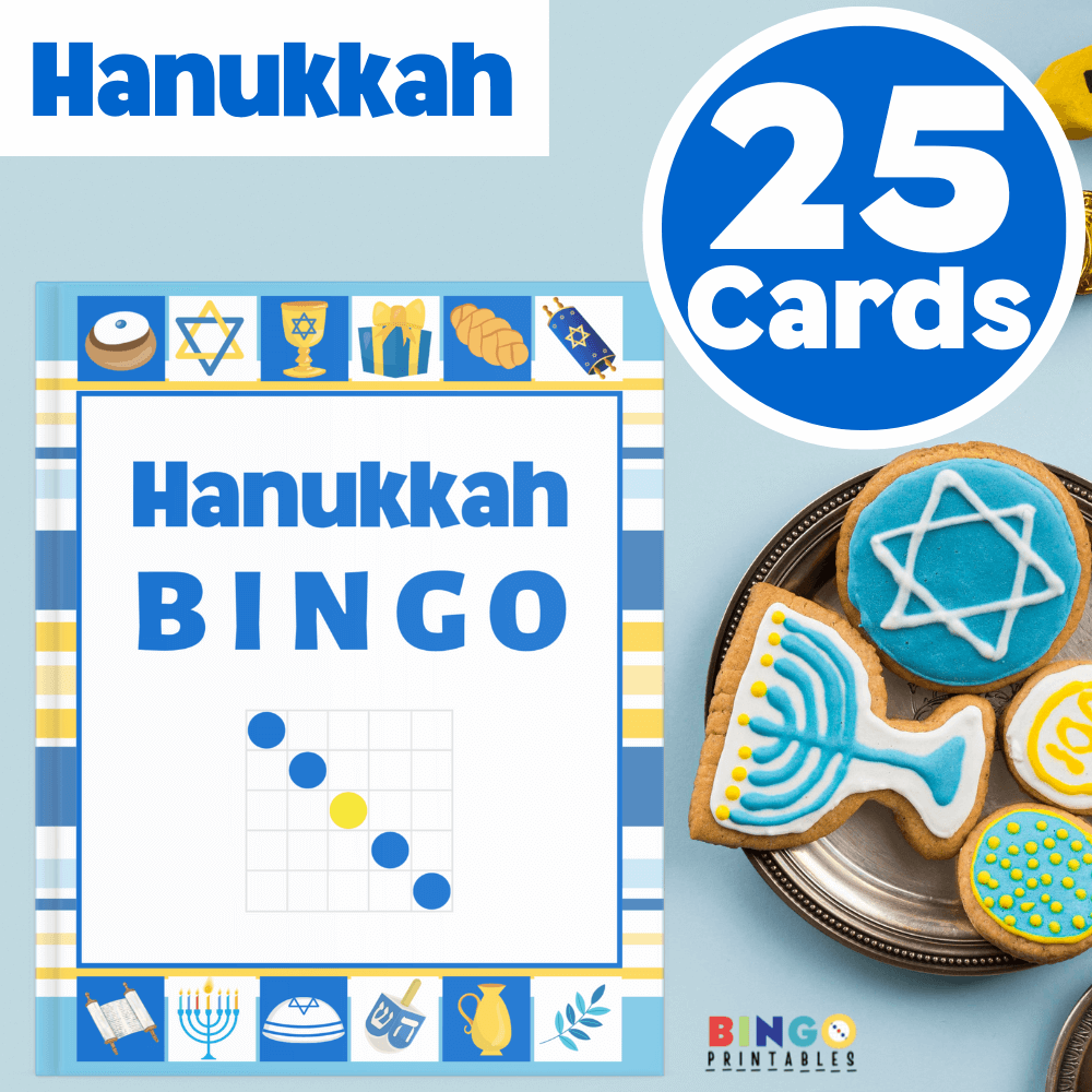 Hanukkah bingo printable