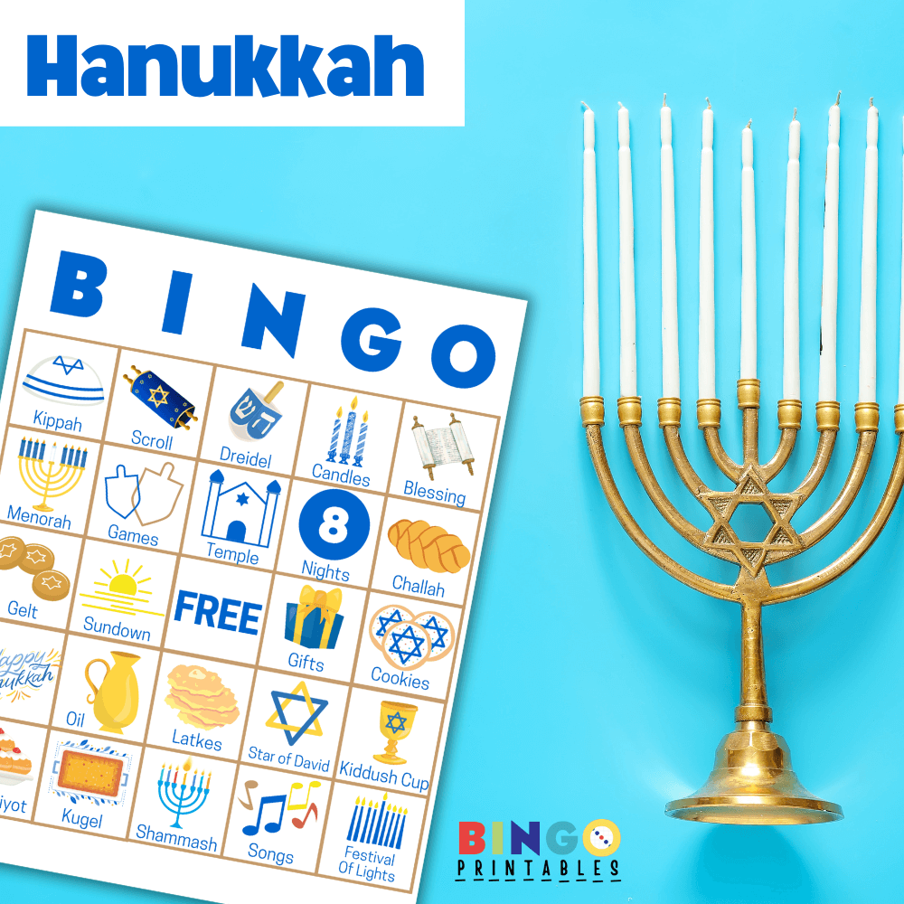 Hanukkah Bingo 🕎