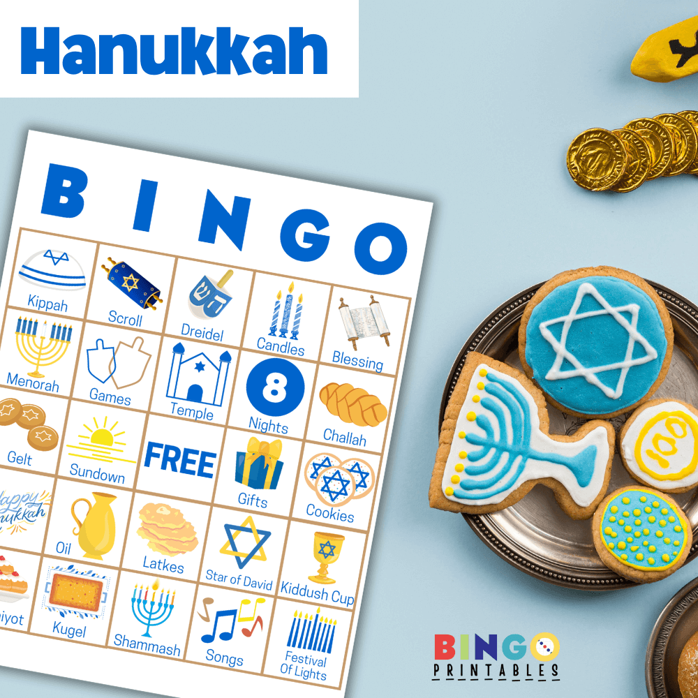 Hanukkah Bingo 🕎