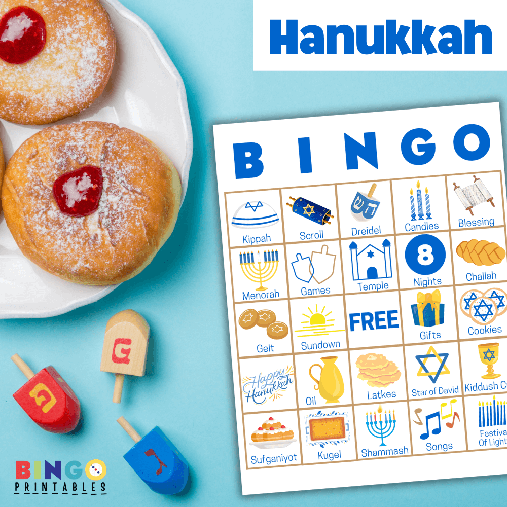 Hanukkah Bingo 🕎