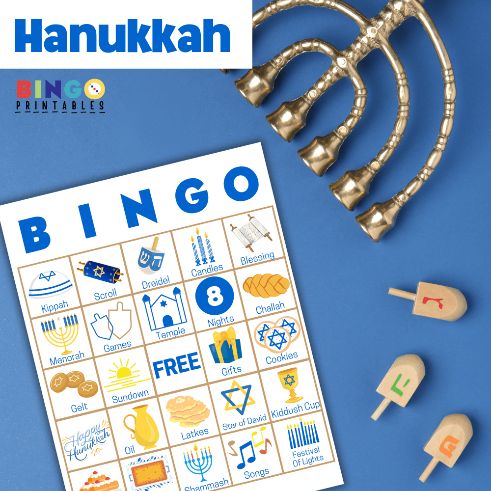 Hanukkah Bingo 🕎