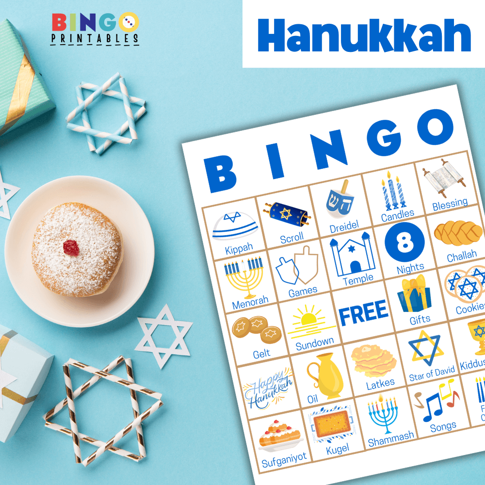 Hanukkah Bingo 🕎