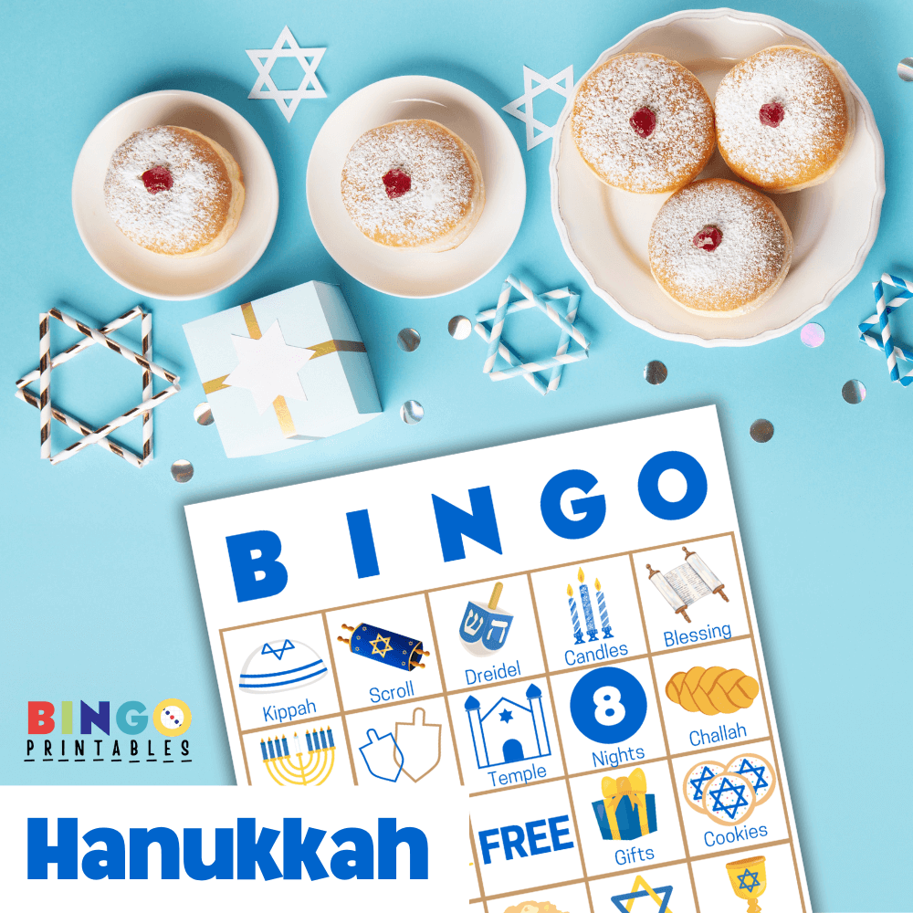 Hanukkah Bingo 🕎