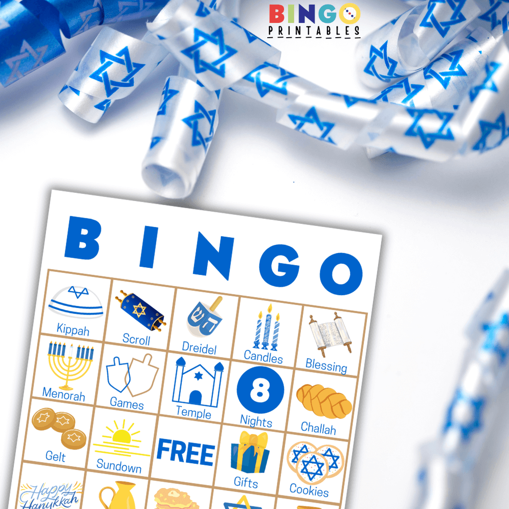 Hanukkah Bingo 🕎