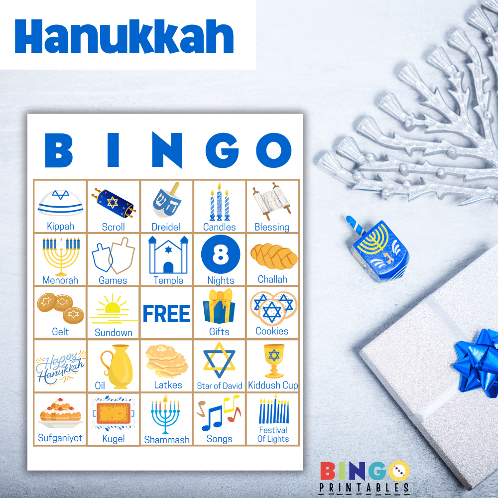 Hanukkah Bingo 🕎