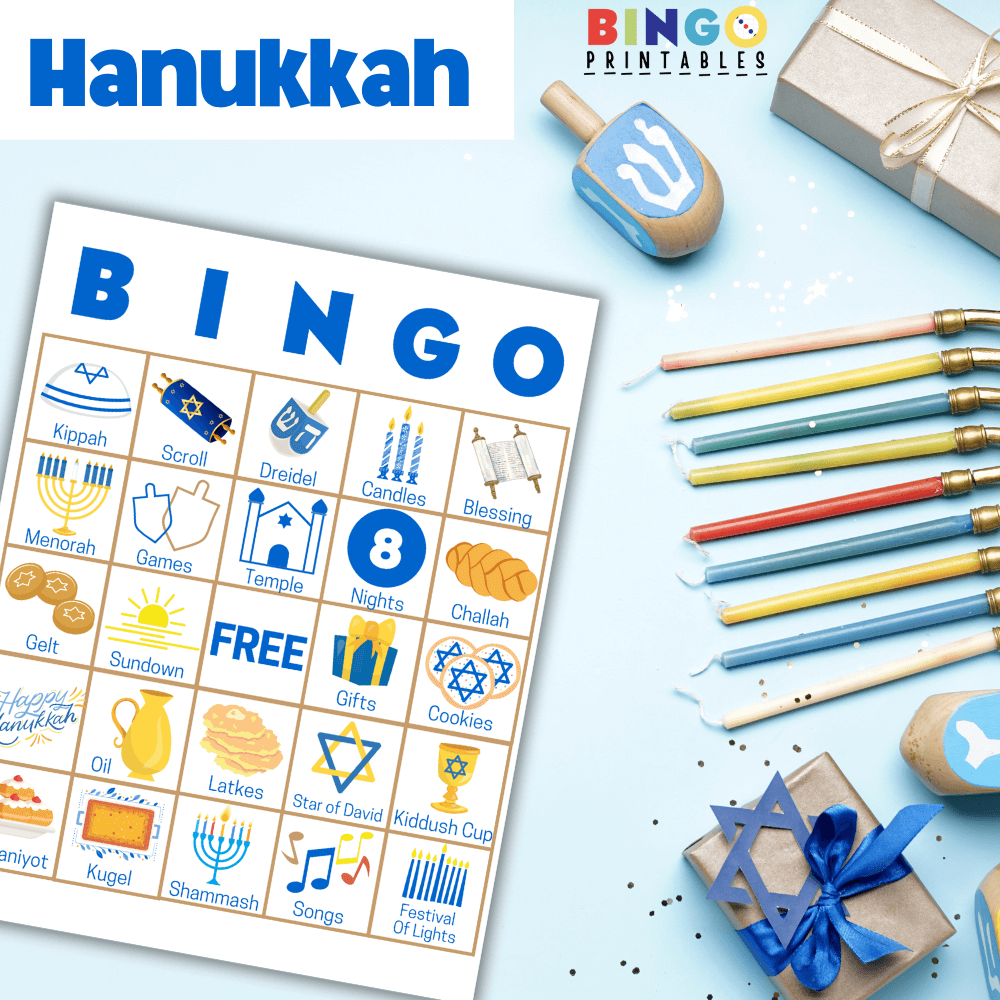 Hanukkah Bingo 🕎