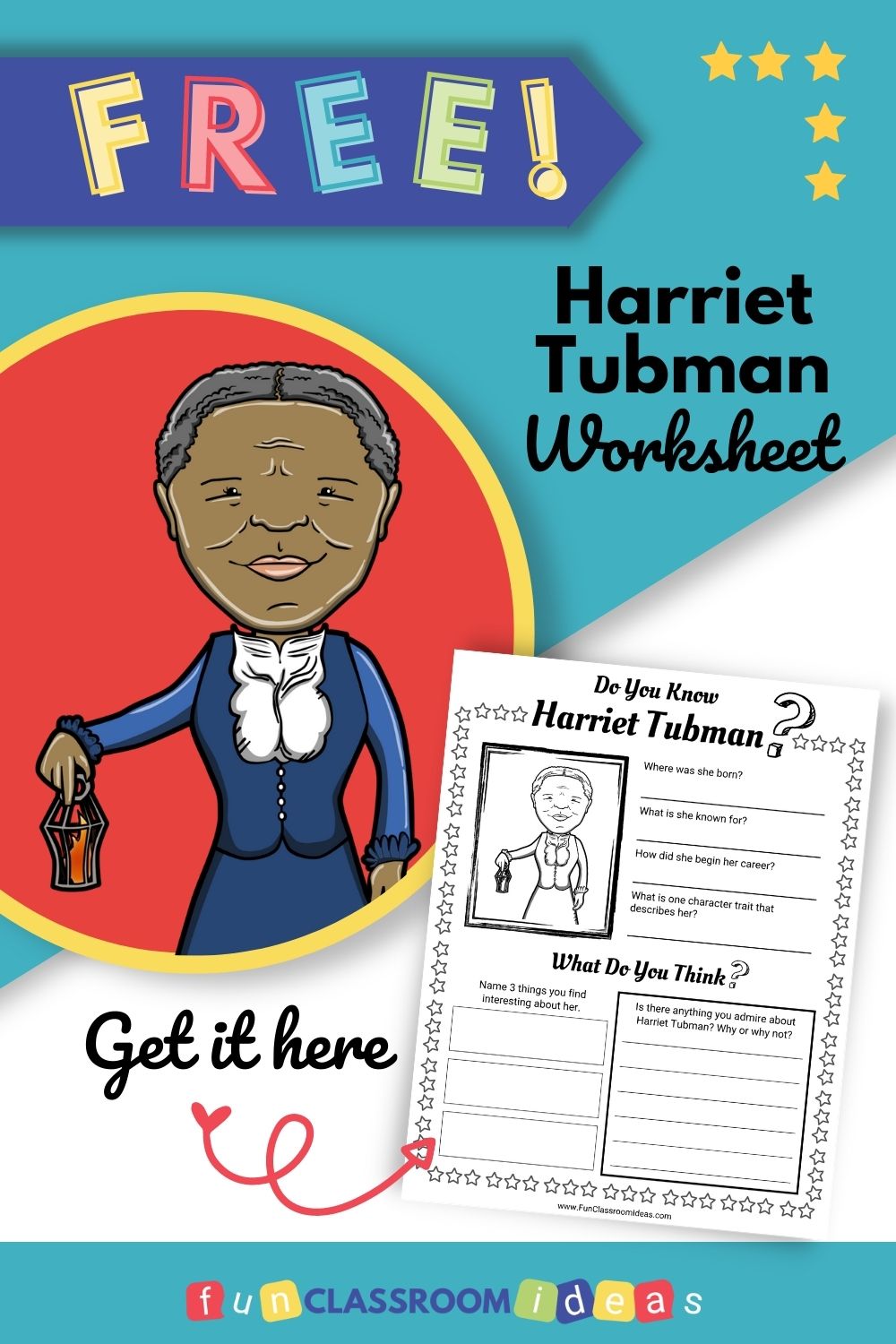 Harriet Tubman for kids