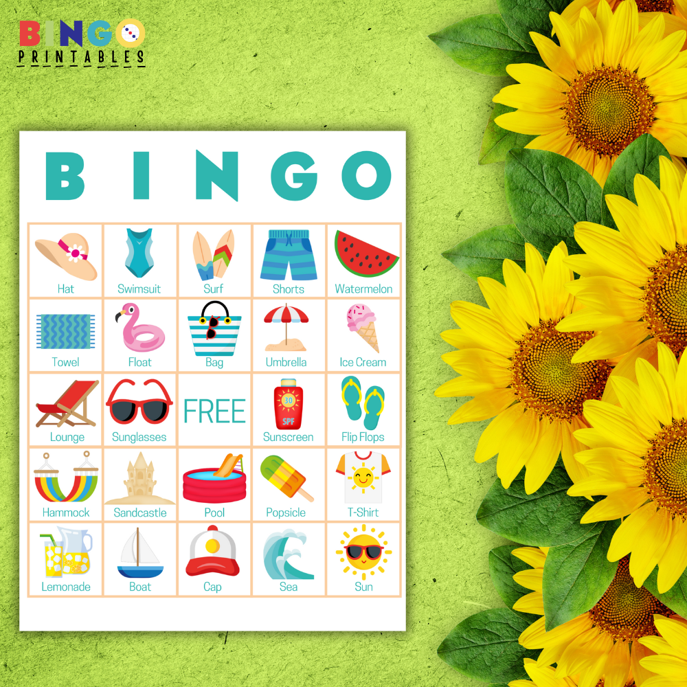 Summer Bingo Cards ☀️