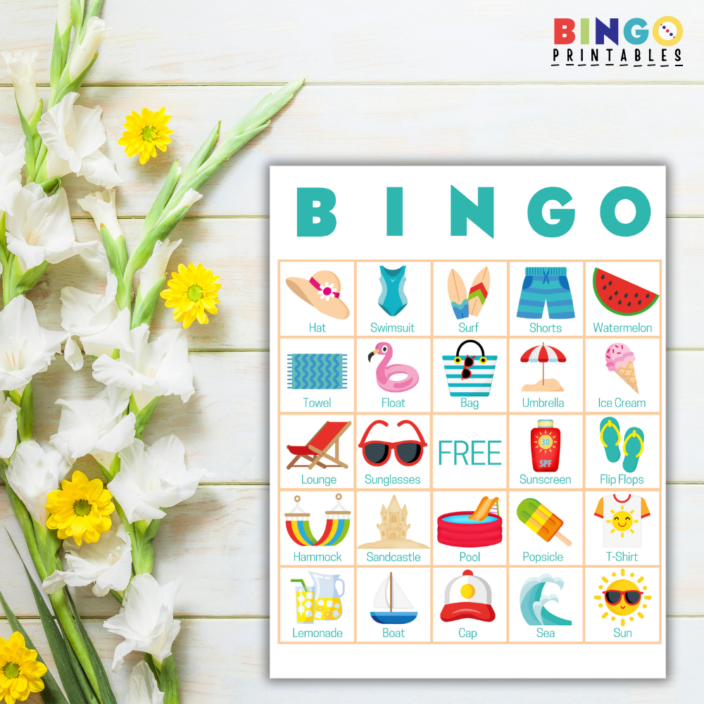 Summer Bingo Cards ☀️