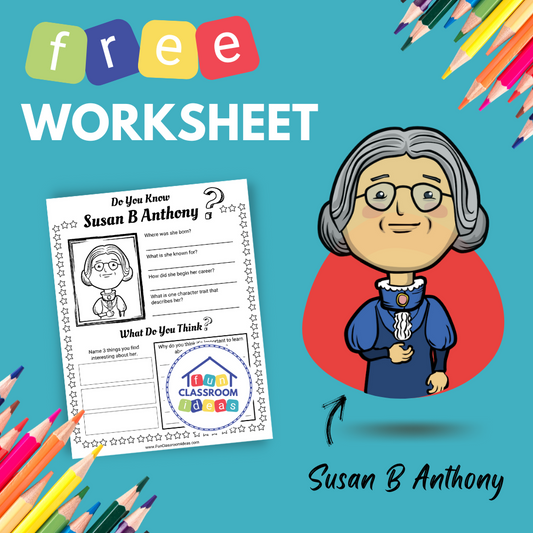 Susan B. Anthony Worksheet