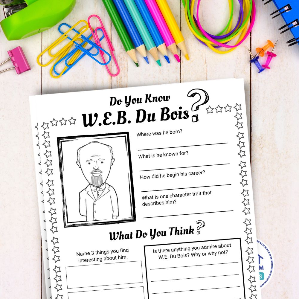 W.E.B. Du Bois handout