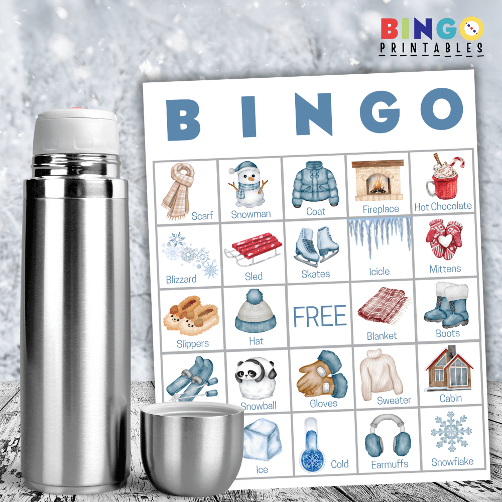 Winter Bingo Cards ❄️