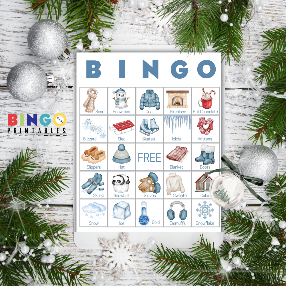 Winter Bingo Cards ❄️