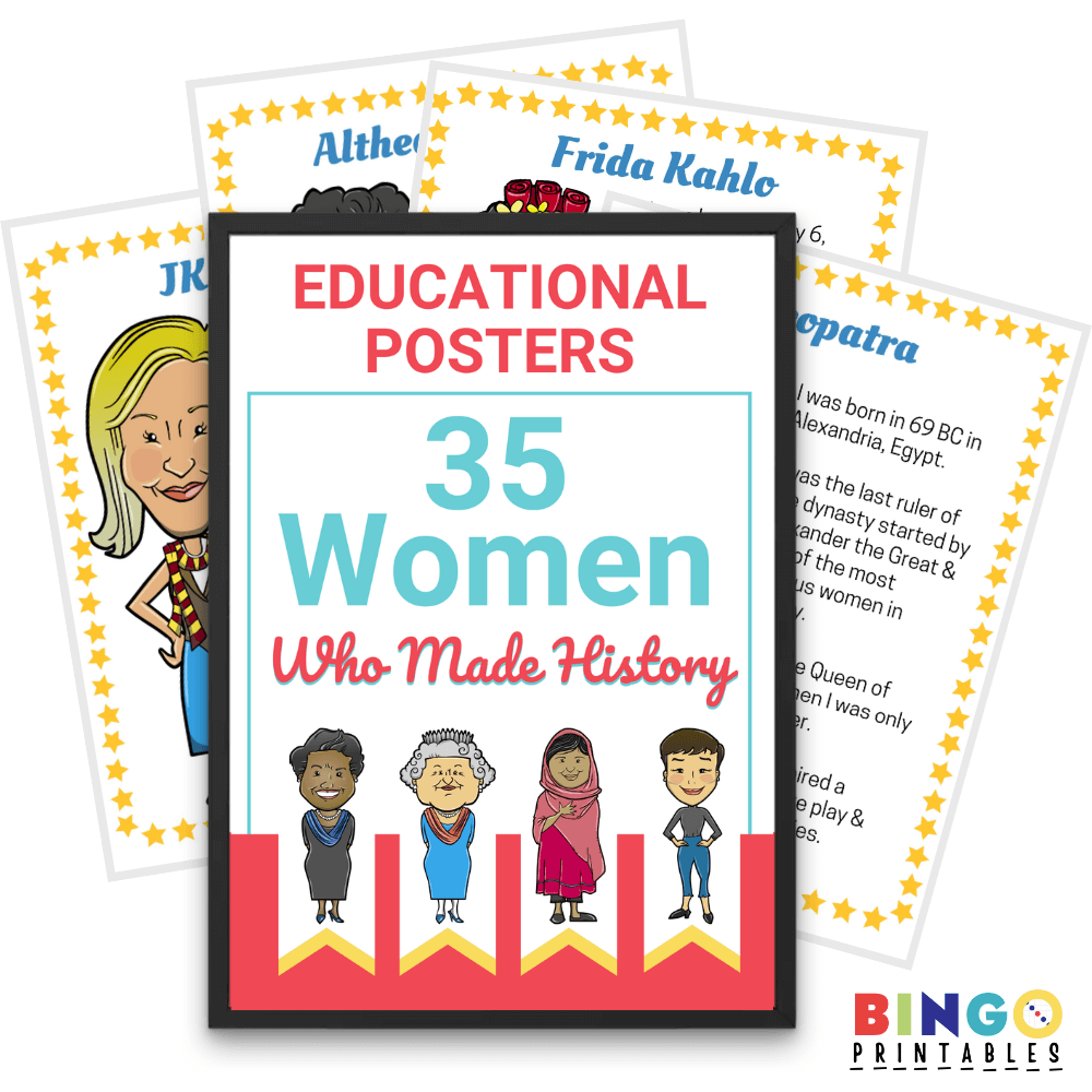 Women Who Made History - 35 Posters 🎀