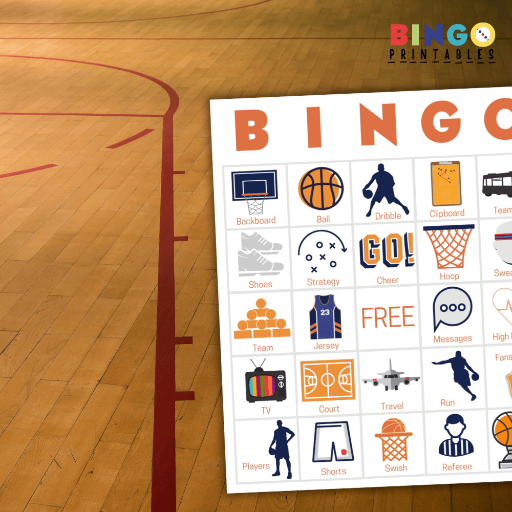 basketball bingo cards