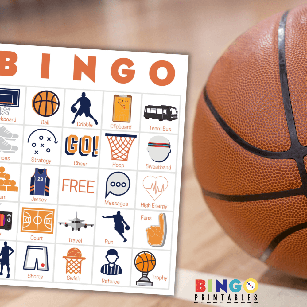 basketball bingo party