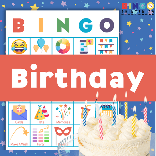 birthday bingo printables games