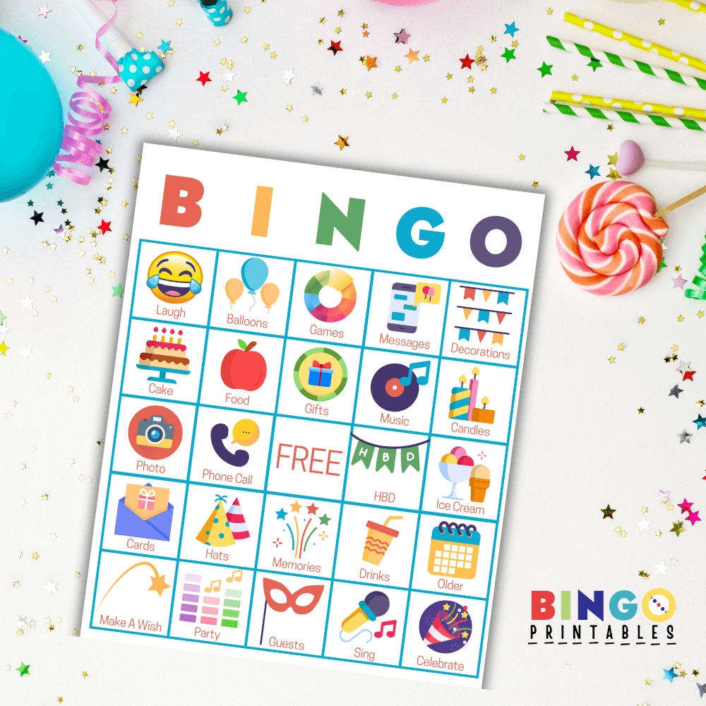 birthday bingo template pdf