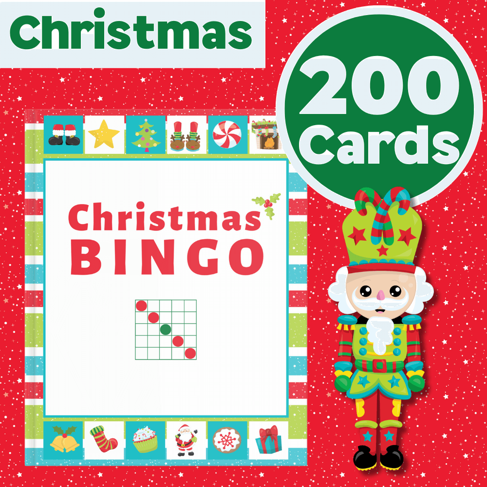 christmas bingo printable game