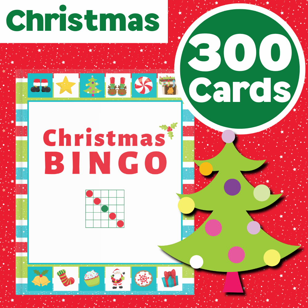 christmas bingo printable game cards