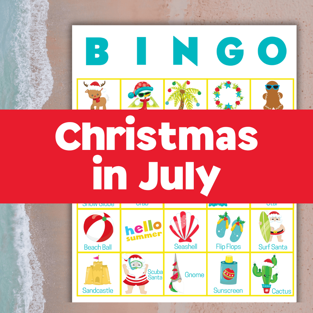 christmas in july bingo games