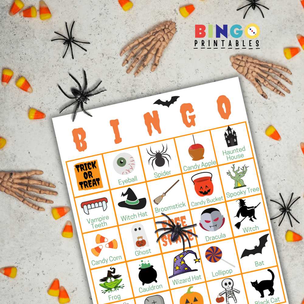 cute halloween bingo printables