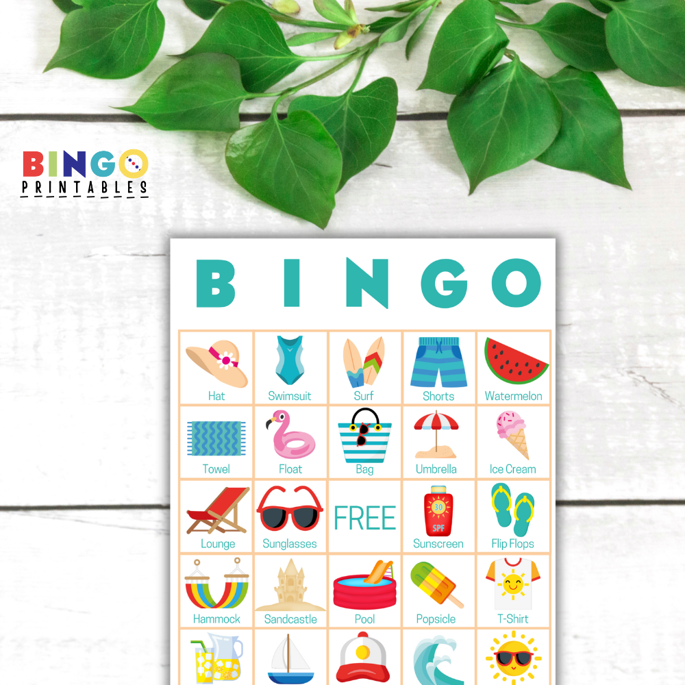 Summer Bingo Cards ☀️