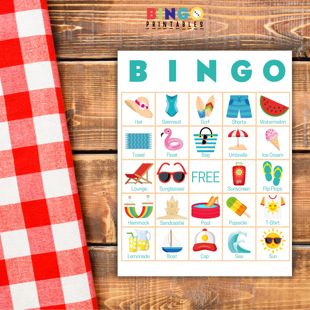Summer Bingo Cards ☀️