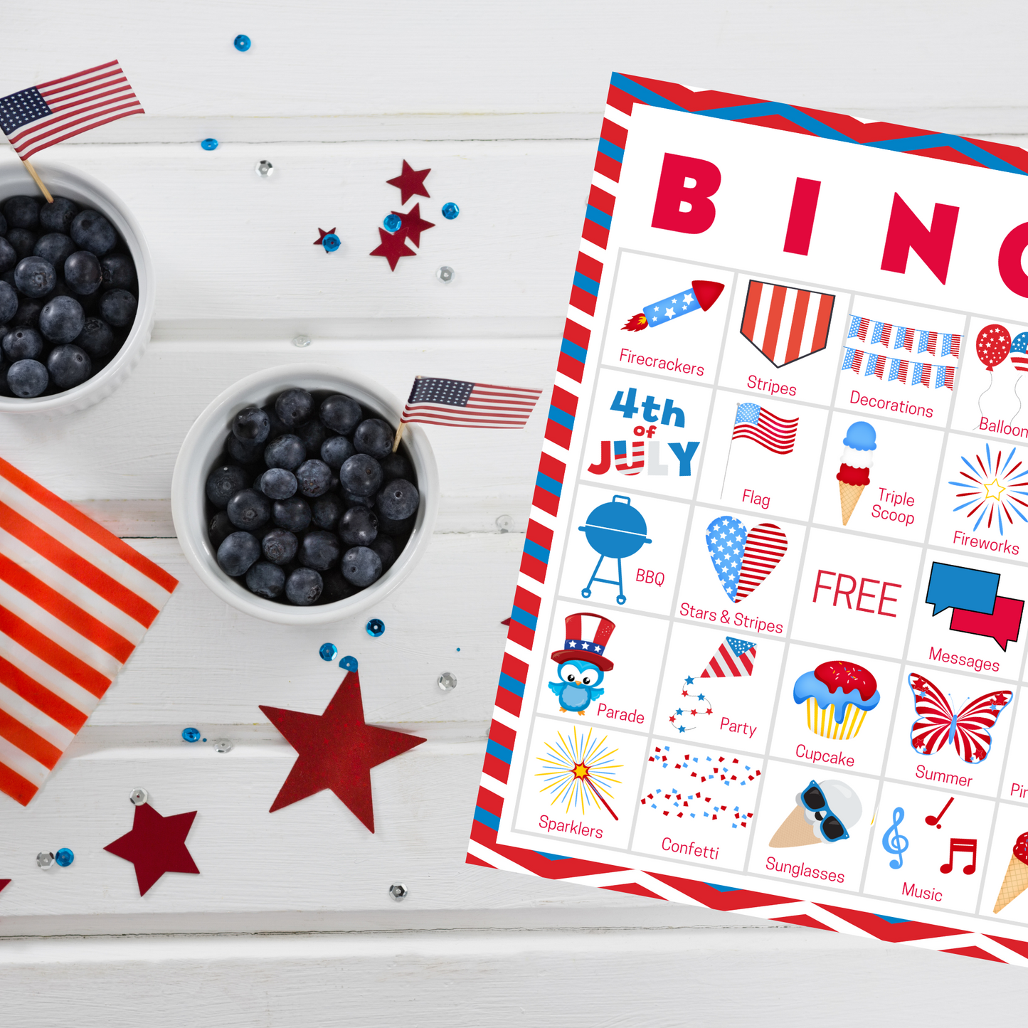 Best fourth of July printables