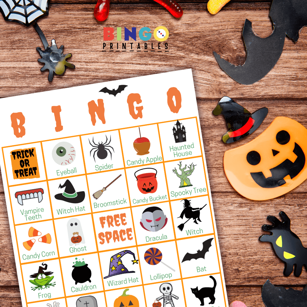 halloween bingo party printable