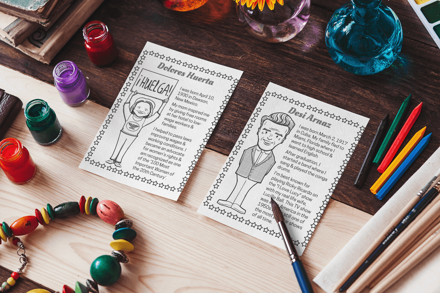 Hispanic Heritage - 40 Coloring Pages 🏵