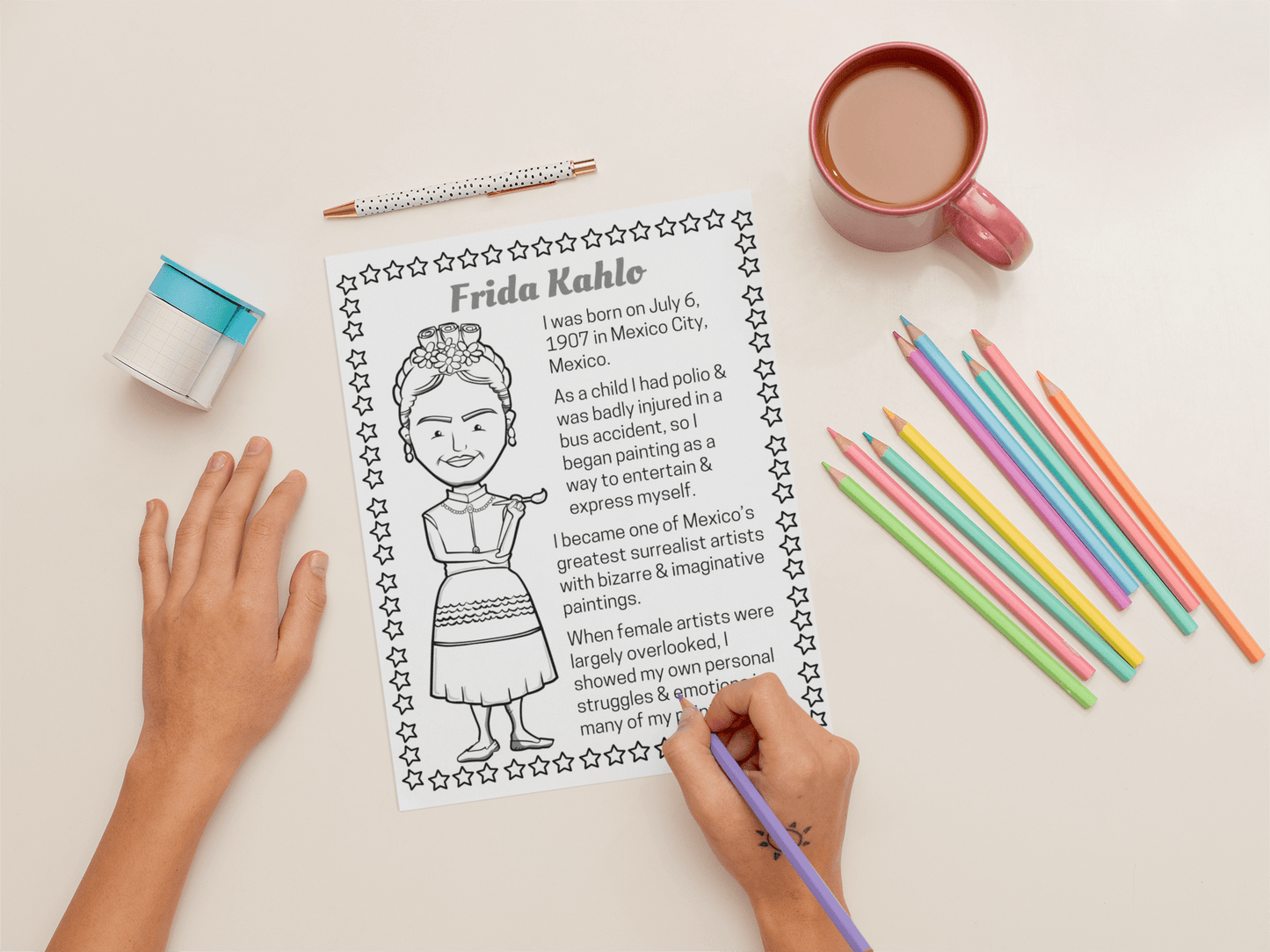 Hispanic Heritage - 40 Coloring Pages 🏵