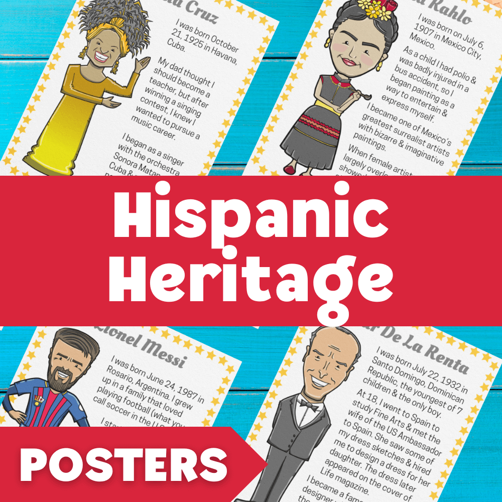 Hispanic Heritage - 40 Posters 🏵