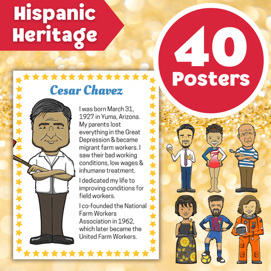 Hispanic Heritage - 40 Posters 🏵