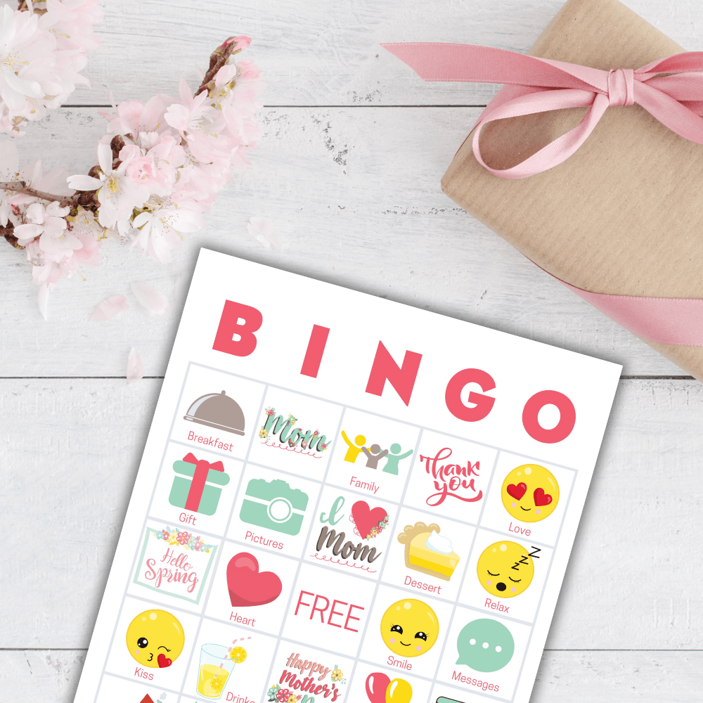 mothers day bingo printable