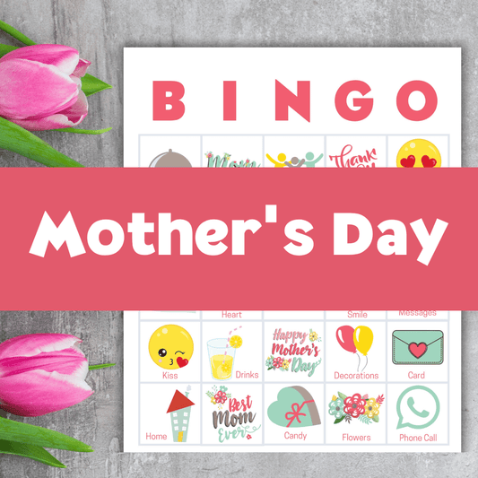 mothers day games bingo