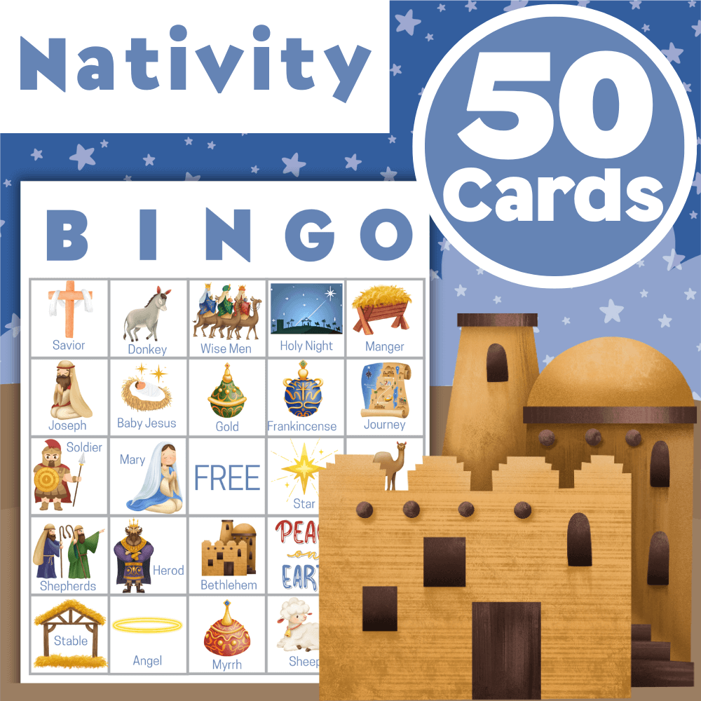 nativity bingo printable