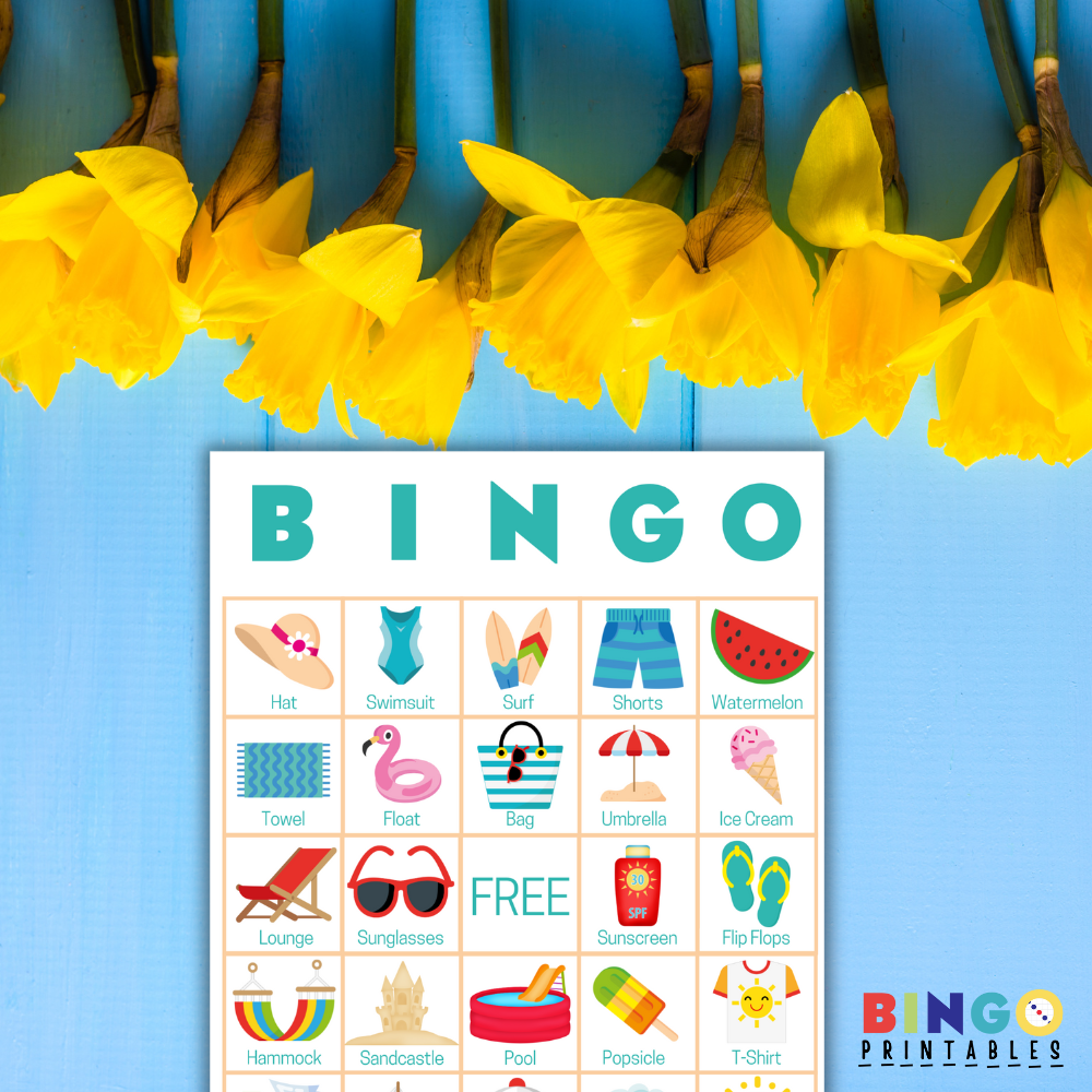 Summer Bingo Cards ☀️