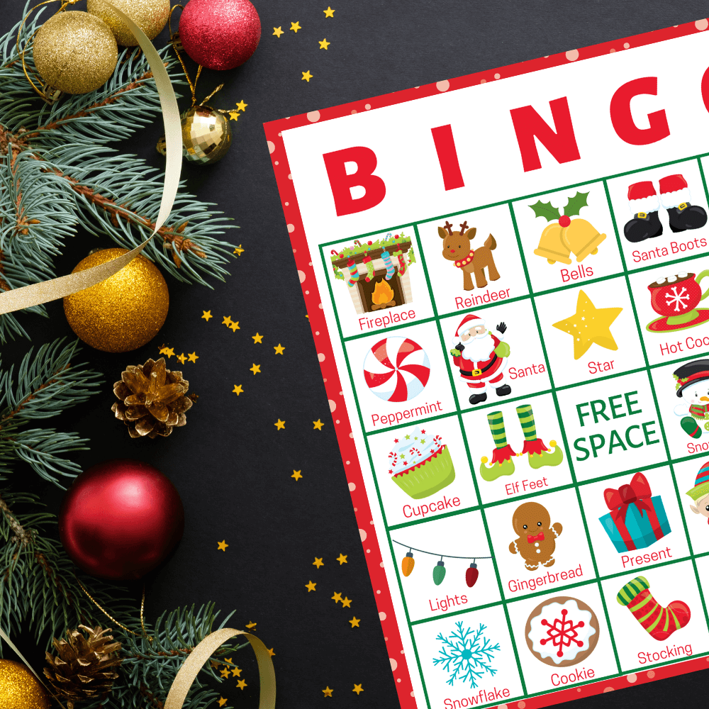 printable christmas bingo cards for large groups