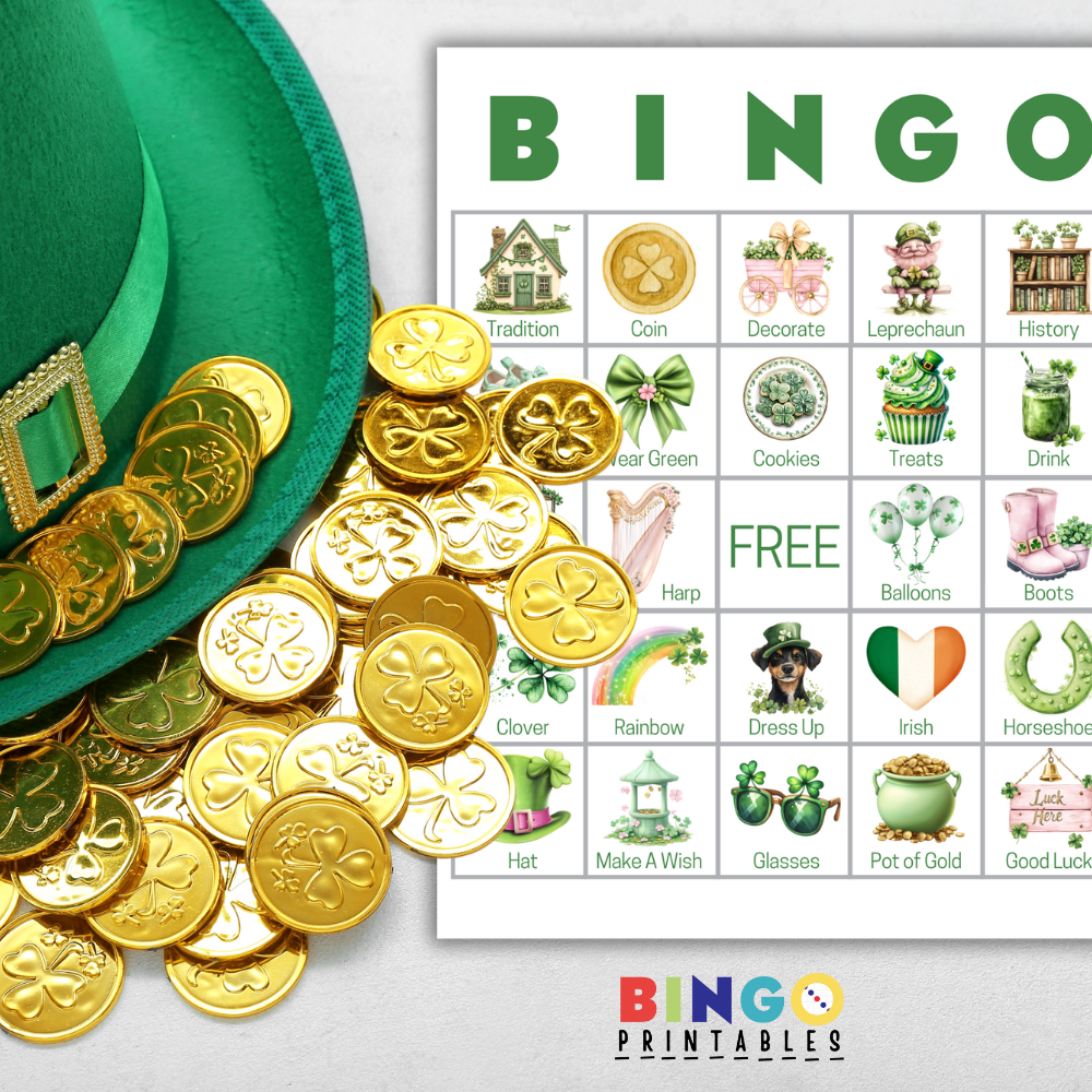 St. Patrick's Day Bingo Cards ☘️