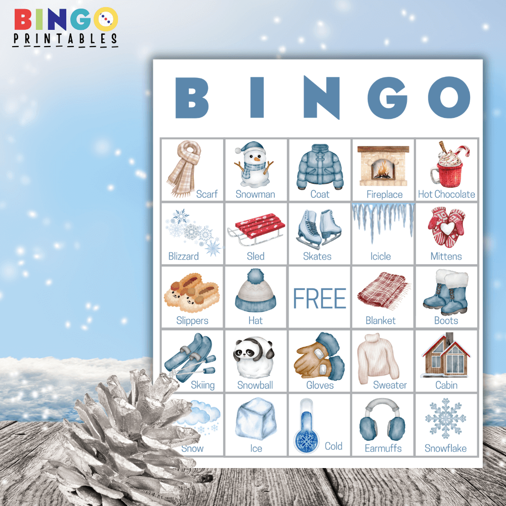 Winter Bingo Cards ❄️