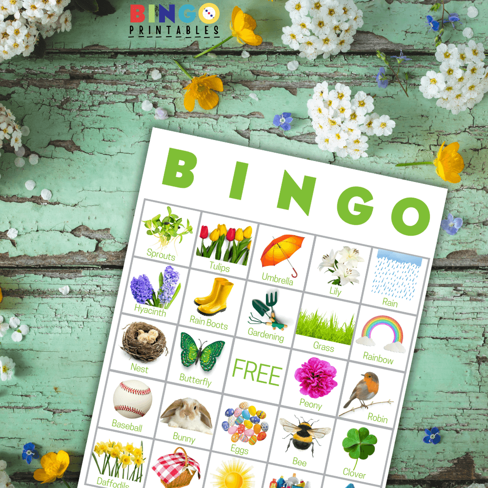 Spring Bingo Cards 200 Unique Spring Themed Game Cards Bingo Printables spring-bingo-cards-200-unique-spring-themed-game-cards-bingo-printables
