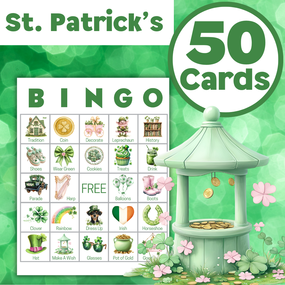 St. Patrick's Day Bingo Cards ☘️