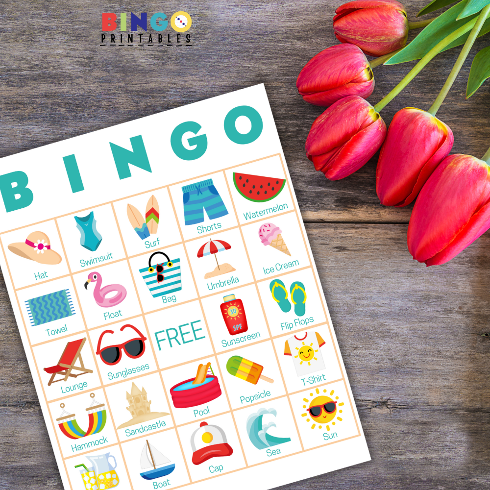 Summer Bingo Cards ☀️