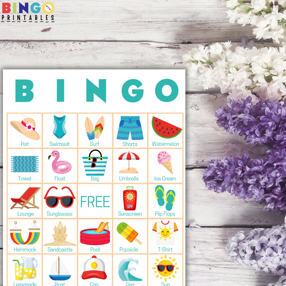 Summer Bingo Cards ☀️