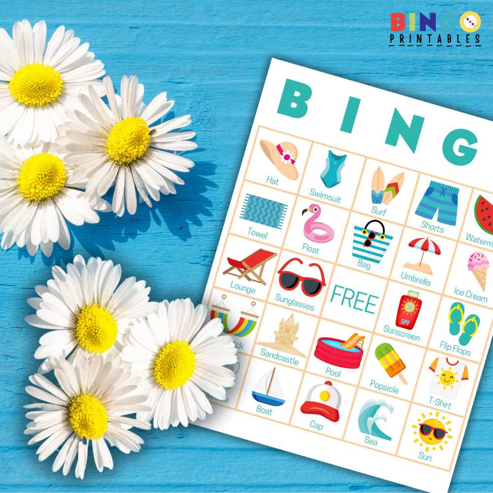 Summer Bingo Cards ☀️